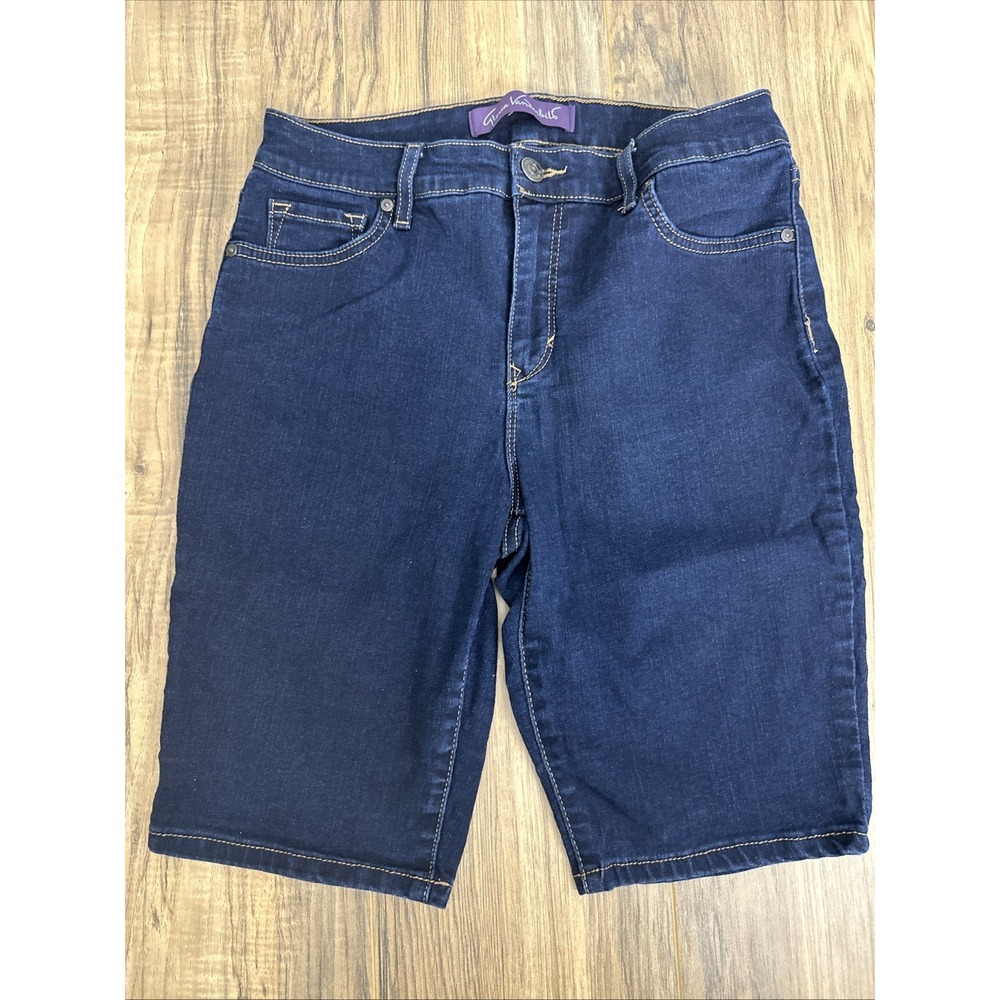 Gloria Vanderbilt Women's Shorts Size 8‎ Dark Blue